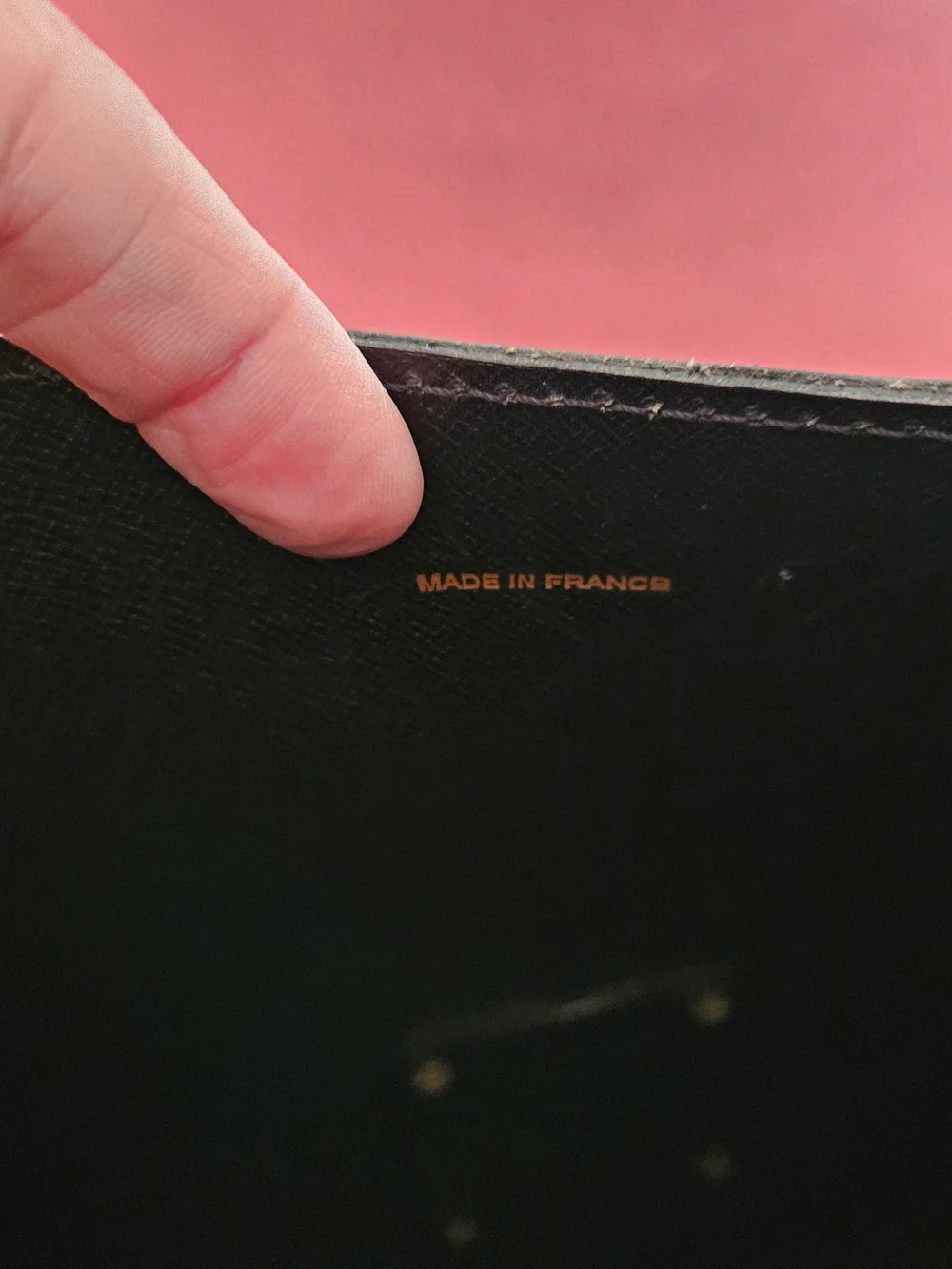Louis Vuitton Black Epi Leather Monceau  Bag with Gold Hardware